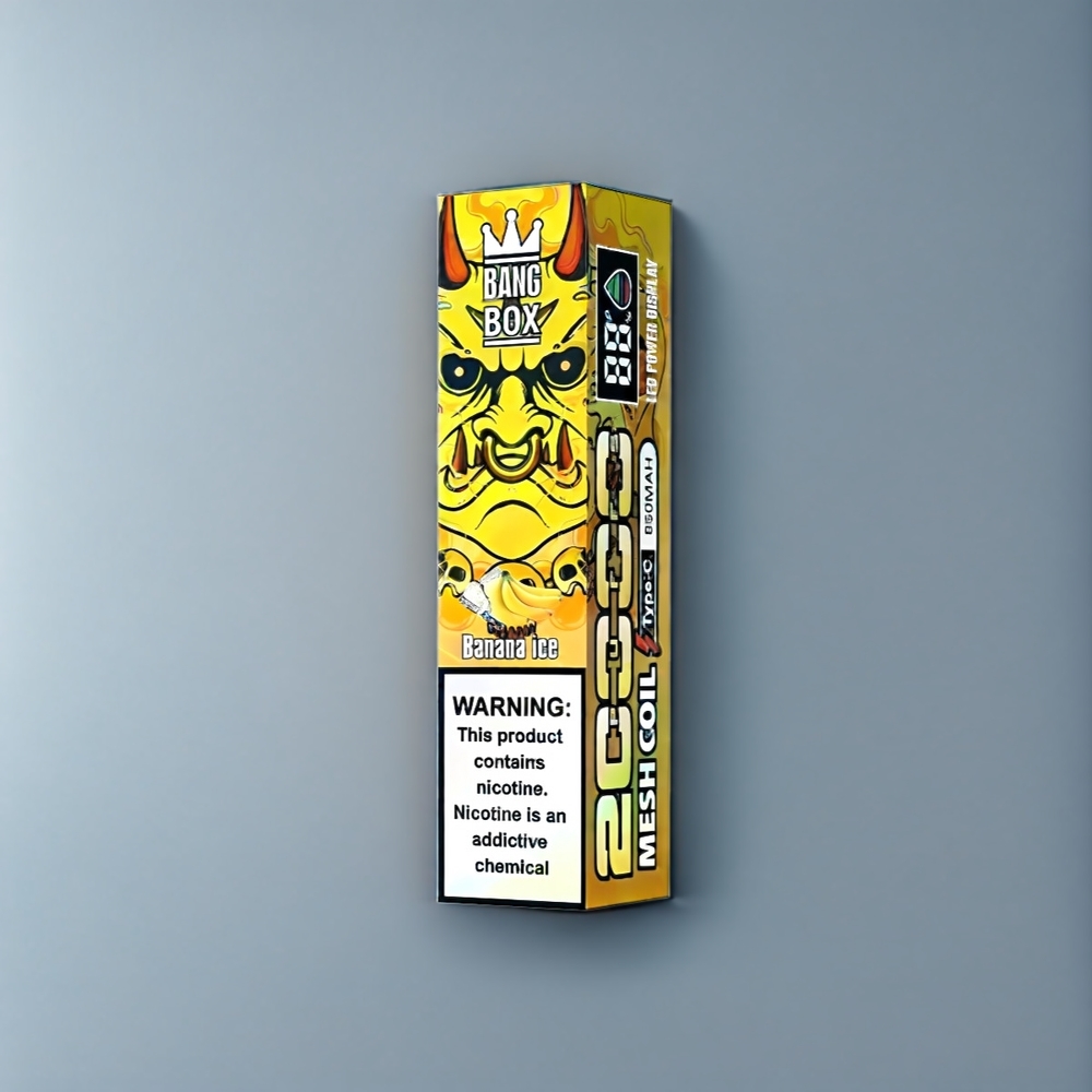 Bang Box New Zealand Wholesale 20000 Puffs Banana Ice