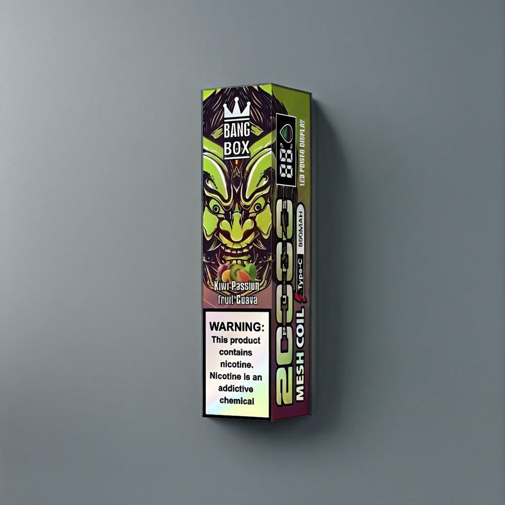 Bang Box New Zealand Wholesale 20000 Puffs Kiwi Passion Fruit Guava