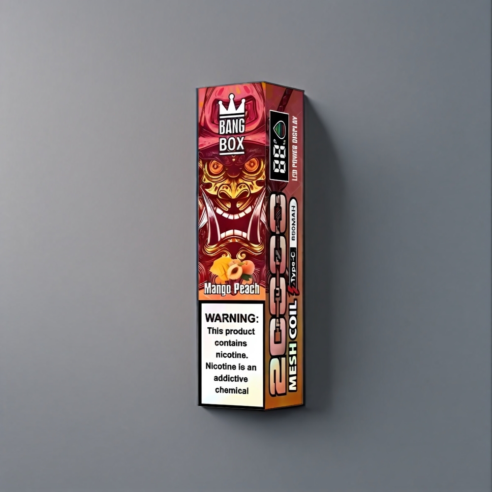 Bang Box New Zealand Wholesale 20000 Puffs Mango Peach