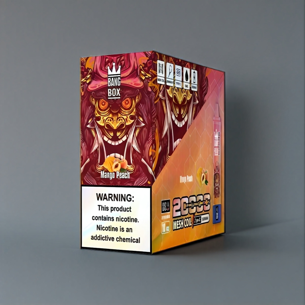 Bang Box New Zealand Wholesale 20000 Puffs Mango Peach