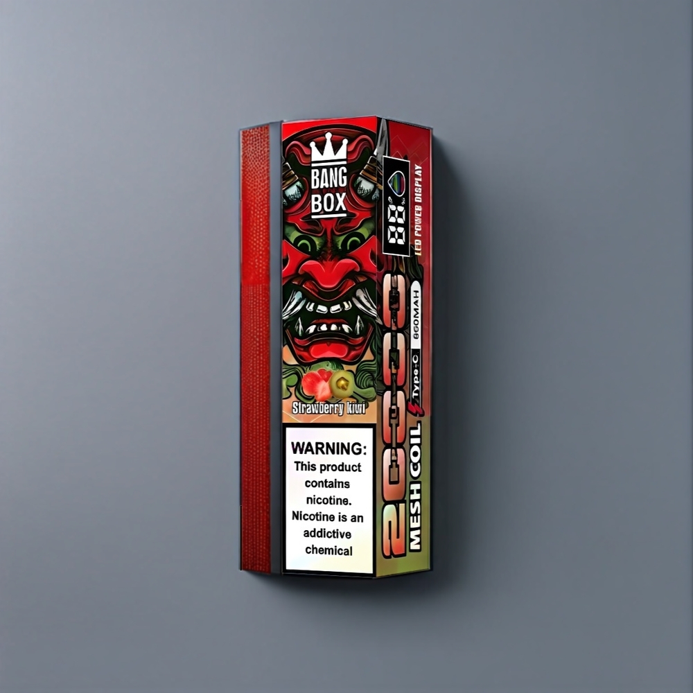 Bang Box New Zealand Wholesale 20000 Puffs Strawberry Kiwi