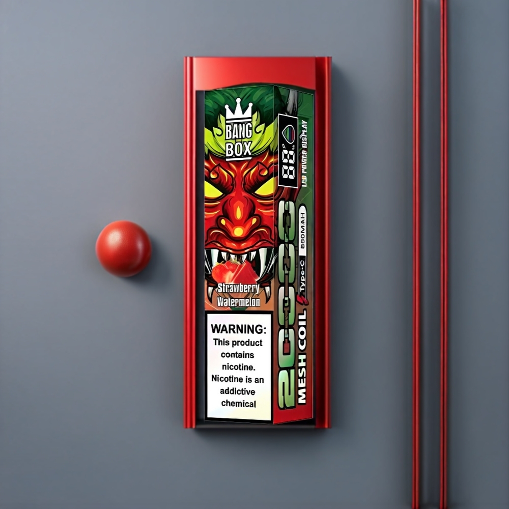Bang Box New Zealand Wholesale 20000 Puffs Strawberry Watermelon Vape
