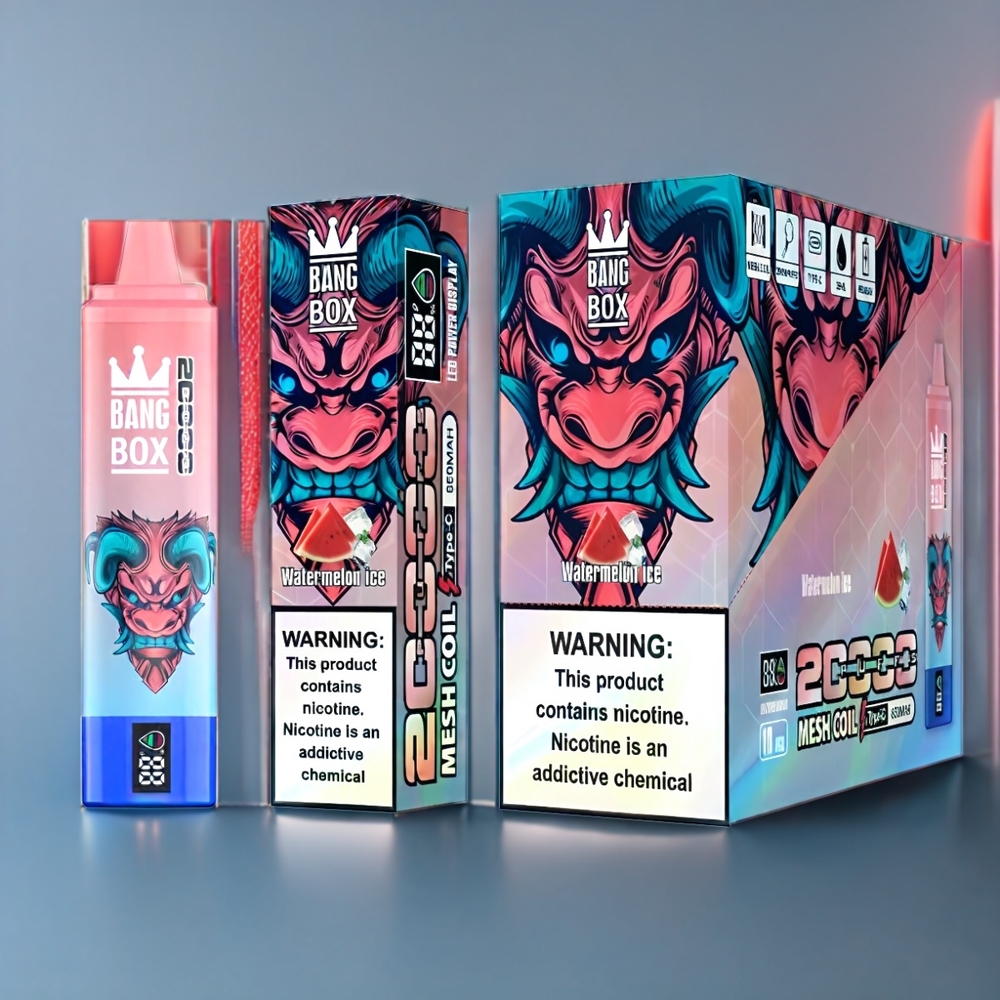 Bang Box New Zealand Wholesale 20000 Puffs Watermelon Ice