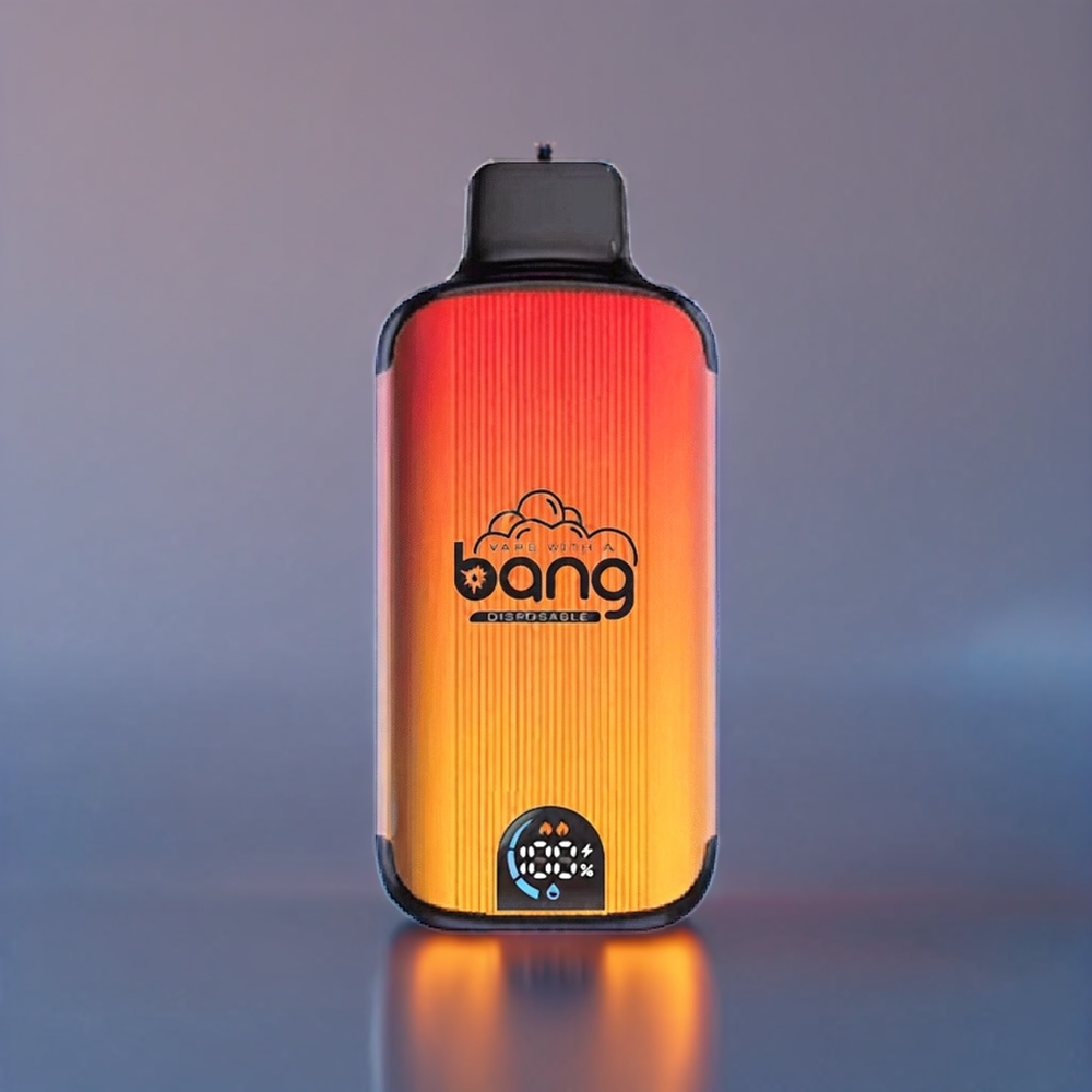 Bang 20000 Puffs Disposable Vape Blueberry Watermelon New Zealand Wholesale with 13400 Battery Type-C Dual Mesh 0-5% Nicotine Smart Screen