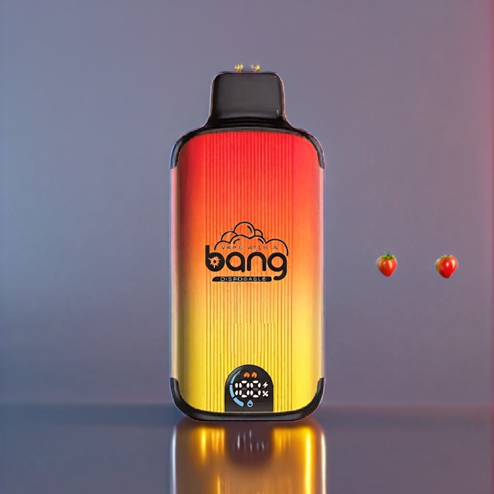 Bang 20000 Puffs Disposable Vape New Zealand Wholesale Strawberry Mango Dual Mesh 13400 Battery Type-C 0-5% Nicotine Smart Screen