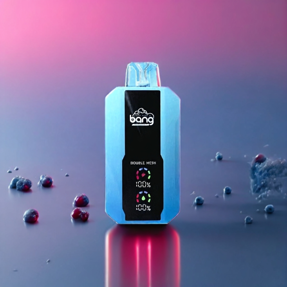 Bang 25000 Puffs Disposable Vape Blueberry Ice 30ml Mesh Coil Type-C New Zealand Wholesale
