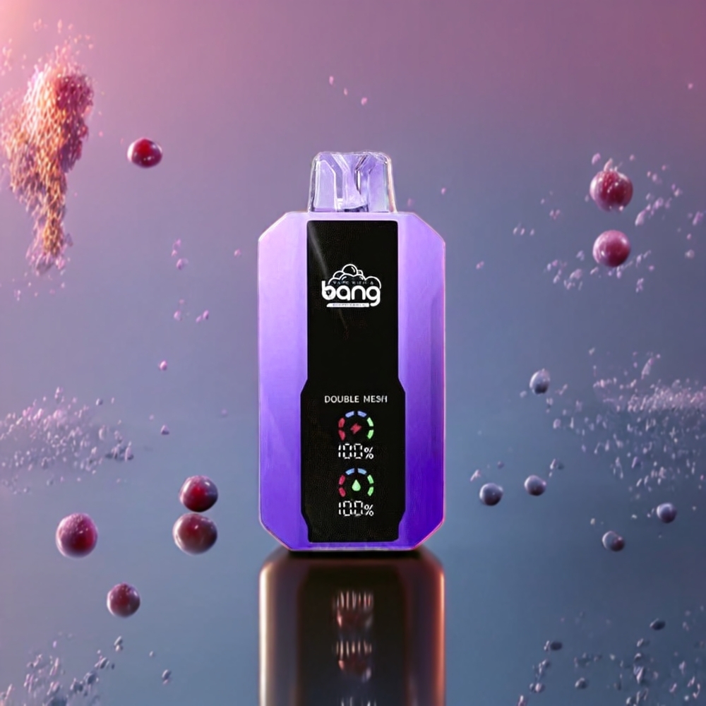 Bang 25000 Puffs Disposable Vape Grape Ice New Zealand Wholesale 650mAh 30ml Type-C