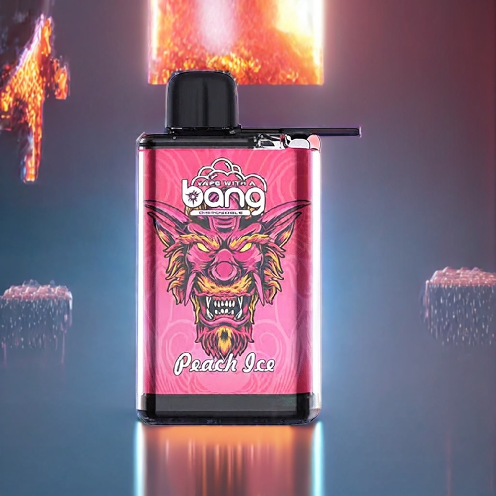 Bang 28000 Puffs 30ml 650mAh Disposable Vape Peach Ice New Zealand Wholesale