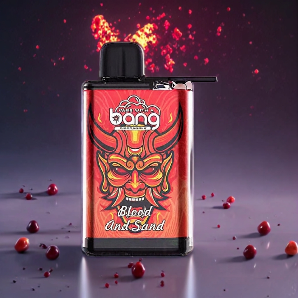 Bang 28000 Puffs Disposable Vape Blood And Sand New Zealand Wholesale 30ml 5% 650mAh