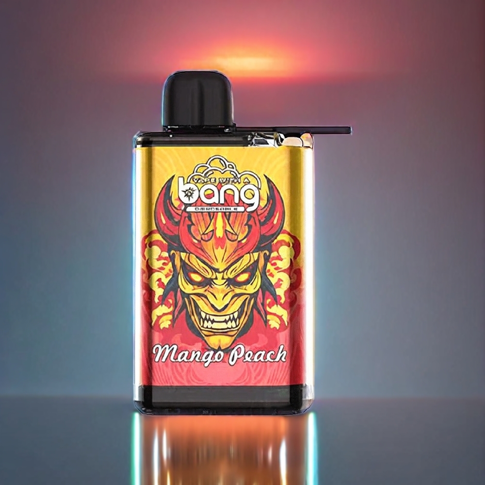 Bang 28000 Puffs Disposable Vape Mango Peach 30ml 650mAh 0/2/3/5% Nicotine New Zealand Wholesale