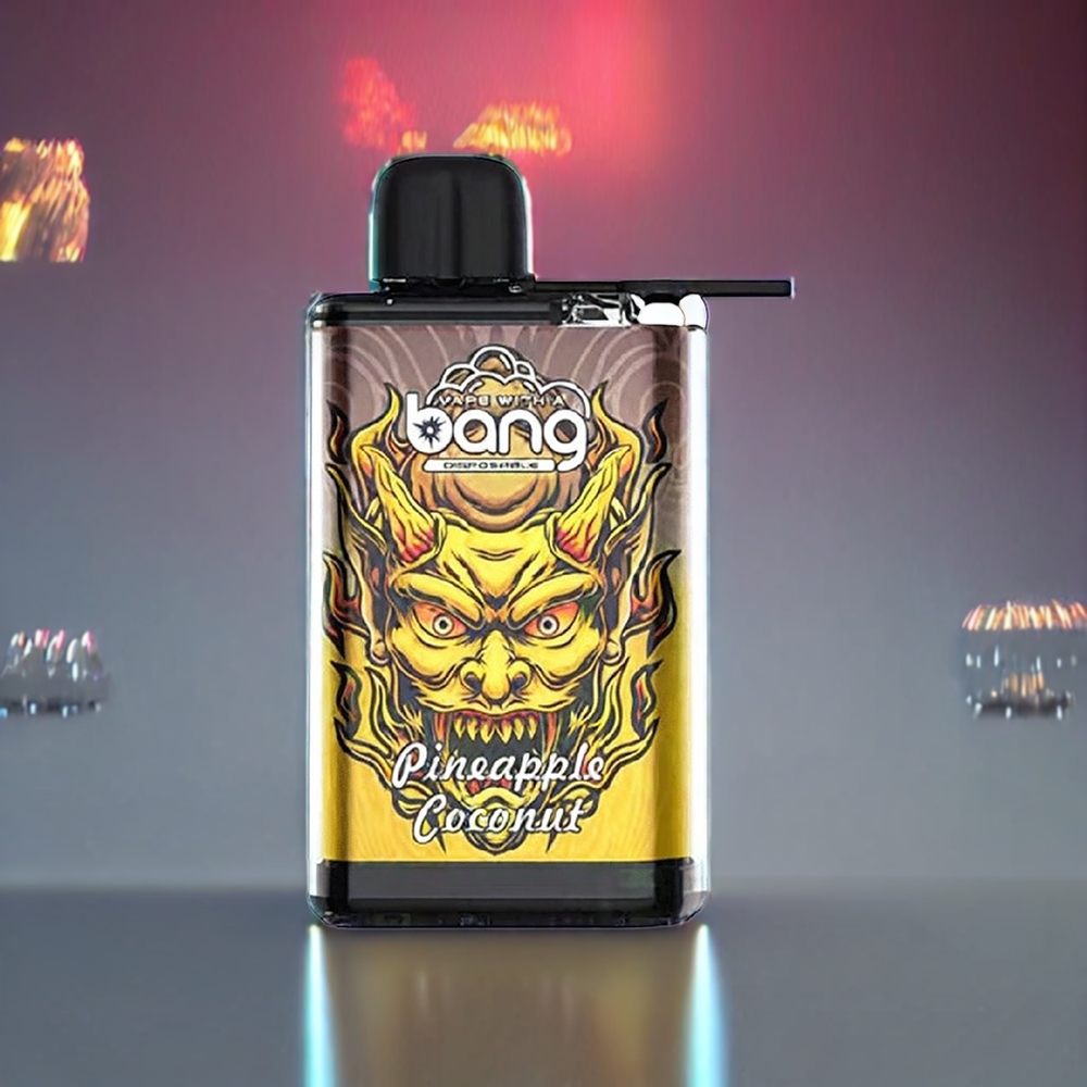 Bang 28000 Puffs Disposable Vape Pineapple Coconut 30ml 650mAh 0%/2%/3%/5% Nicotine New Zealand Wholesale