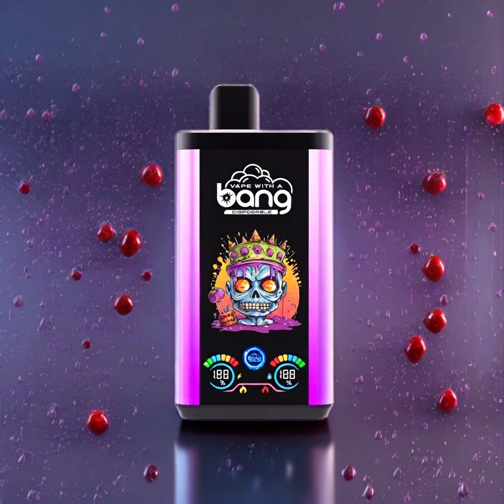Bang 30K Pro 30000 Puffs 36ml 550mAh Dual-Flavor Disposable Vape Purple Rain & Strawberry Raspberry Cherry Ice New Zealand Wholesale