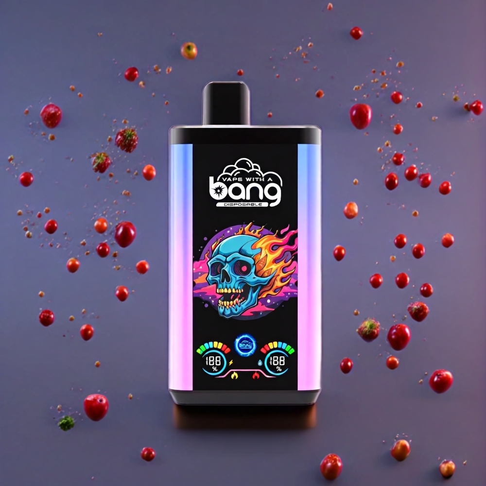 Bang 30K Pro 30000 Puffs 36ml 550mAh Dual-Flavor Disposable Vape Sakura Grape & Strawberry Lychee New Zealand Wholesale