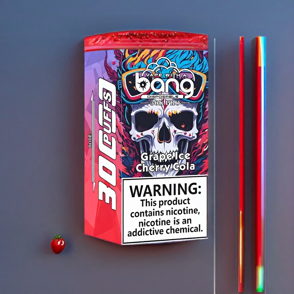 Bang 30K Pro 30000 Puffs 36ml 550mAh Dual-Flavor System Disposable Vape Love66 & Strawberry Kiwi New Zealand Wholesale