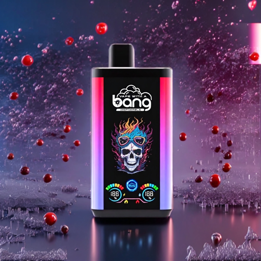 Bang 30K Pro 30000 Puffs New Zealand Wholesale Dual-Flavor 36ml 550mAh Grape Ice & Cherry Cola Disposable Vape