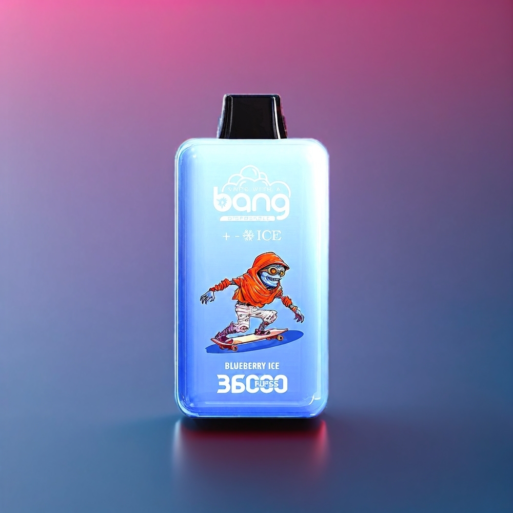 Bang 36000 New Zealand Wholesale Blueberry Ice 36ml 850mAh 5% Mesh Disposable