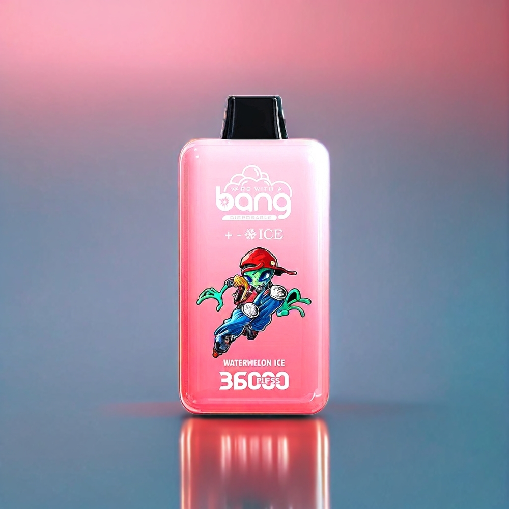 Bang 36000 Puffs 36ml 850mAh Disposable Device Watermelon Ice New Zealand Wholesale