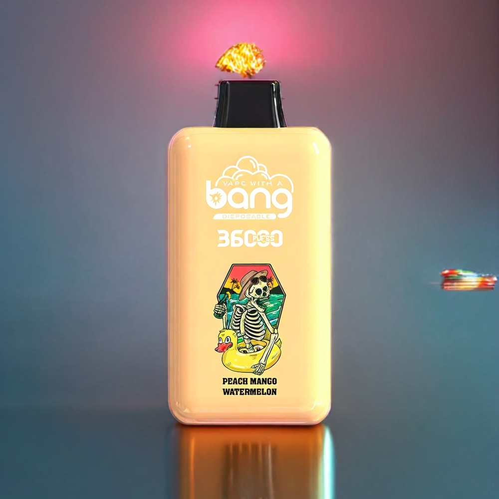 Bang 36000 Power Disposable Vape Peach Mango Watermelon New Zealand Wholesale 36ml 850mAh 36000 Puffs 5%
