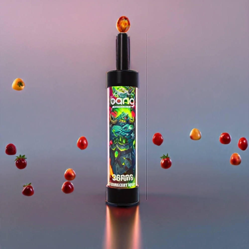 Bang 36000 Puffs 650mAh 40ml Mesh Coil Disposable Vape Strawberry Mango New Zealand Wholesale
