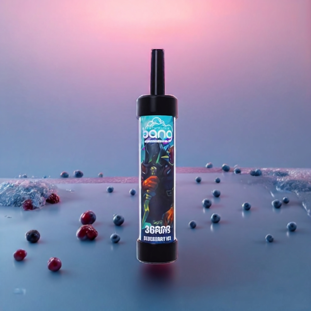 Bang 36000 Puffs Disposable Vape Blueberry Ice New Zealand Wholesale 650mAh 40ml Mesh Coil 0.60 ohm