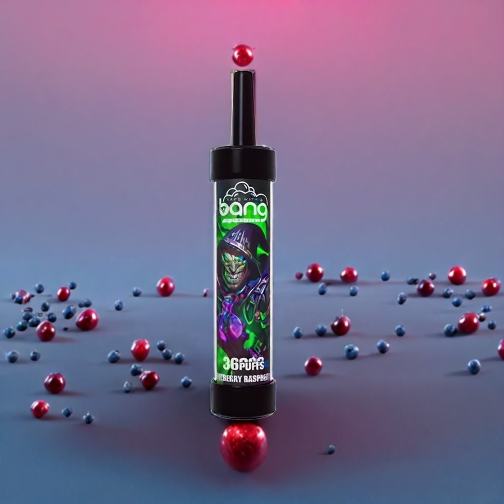 Bang 36000 Puffs Disposable Vape Blueberry Raspberry 40ml Mesh 0.60ohm New Zealand Wholesale