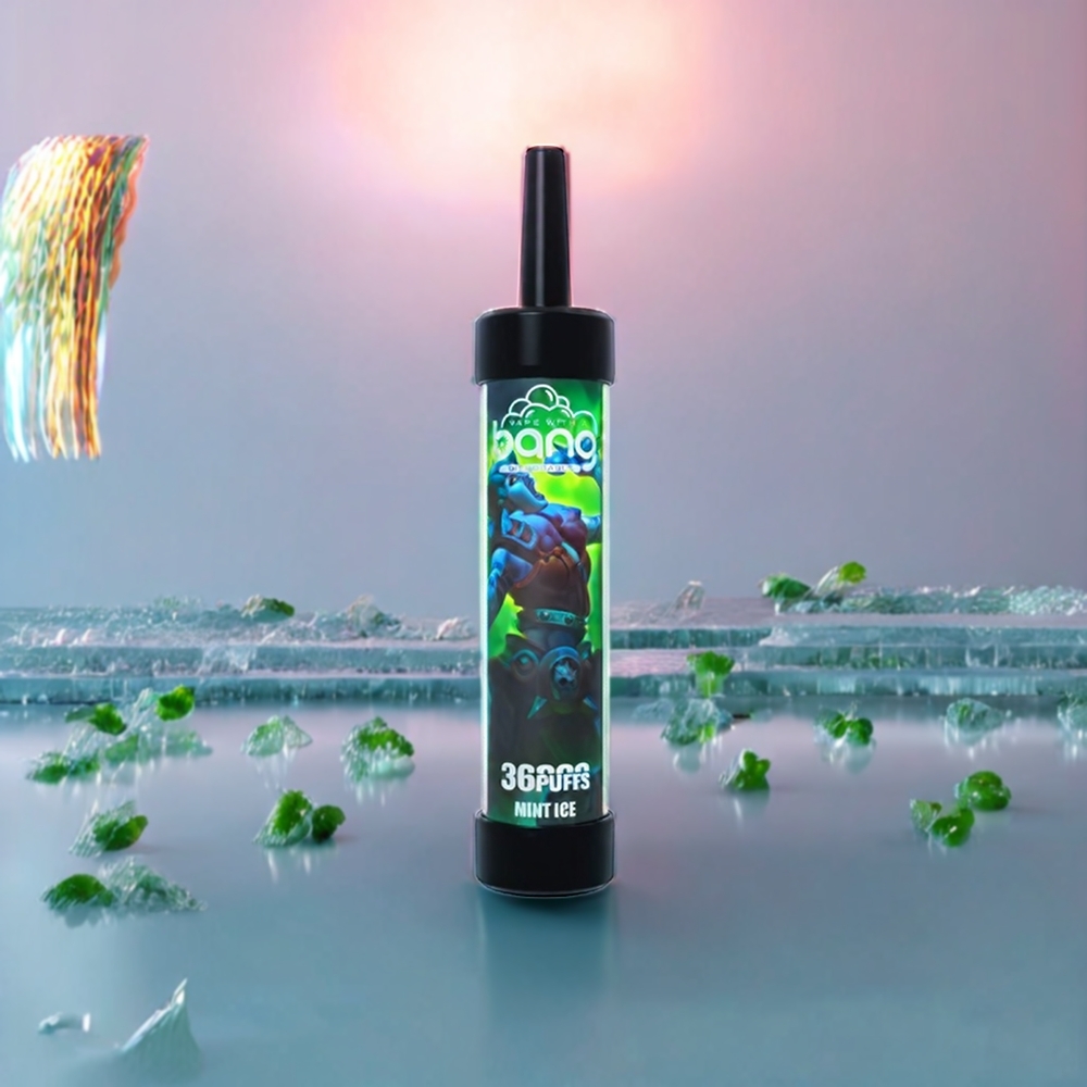 Bang 36000 Puffs Disposable Vape Mint Ice New Zealand Wholesale 650mAh 40ml Mesh Coil 0.60ohm 0%-5% Nicotine