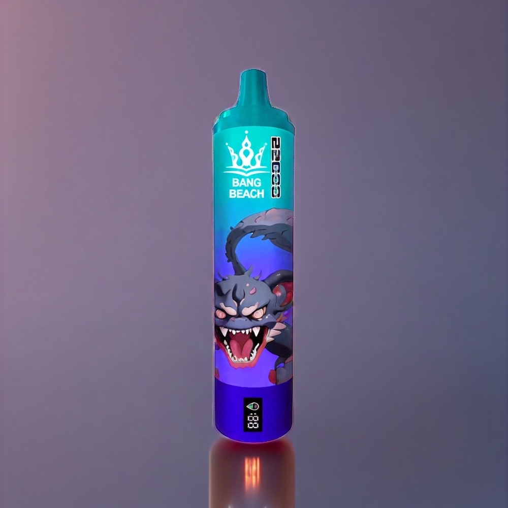 Bang Beach 22000 Puffs 36ml 650mAh Grape Ice Disposable Vape for New Zealand Wholesale