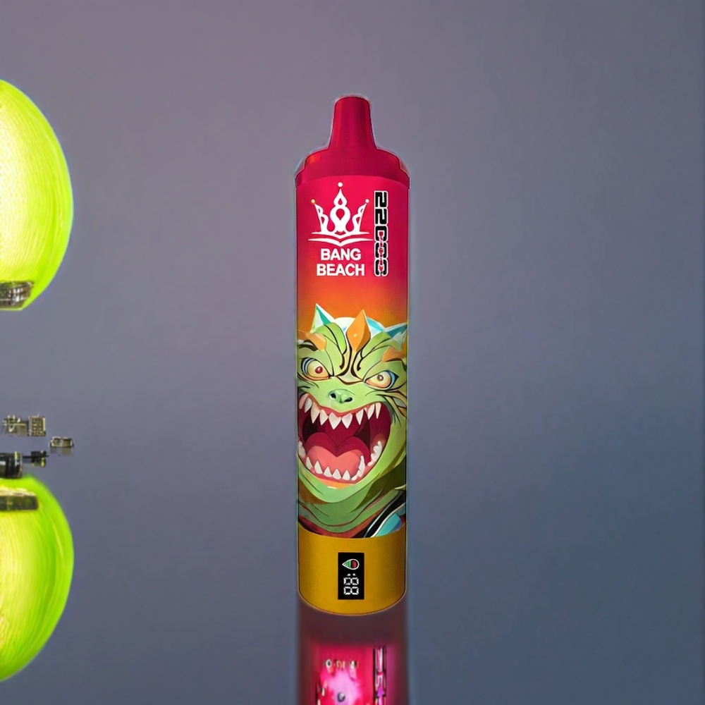 Bang Beach 22000 Puffs 36ml 650mAh Sour Apple Disposable Vape 0%-5% Nicotine New Zealand Wholesale