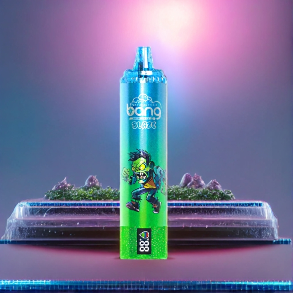 Bang Blaze Tornado 20000 Puffs New Zealand Wholesale Disposable Vape Blueberry Ice with Type-C Charging & Customizable Airflow 0-5% Nicotine