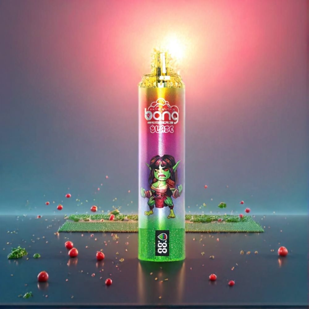 Bang Blaze Tornado 20000 Puffs New Zealand Wholesale Disposable Vape Watermelon Bubblegum, Type-C Charging, Customizable Airflow, 0%-5% Nicotine
