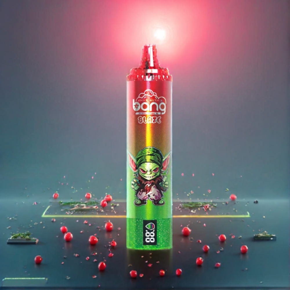 Bang Blaze Tornado 20000 Puffs New Zealand Wholesale Disposable Vape Watermelon with Type-C Charging & Customizable Airflow 0-5% Nicotine
