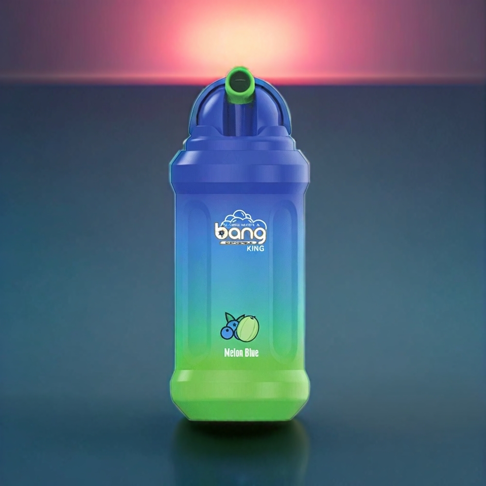Bang King 12000 Puffs 23ml 650mAh Mesh Coil Disposable Vape Melon Blue New Zealand Wholesale