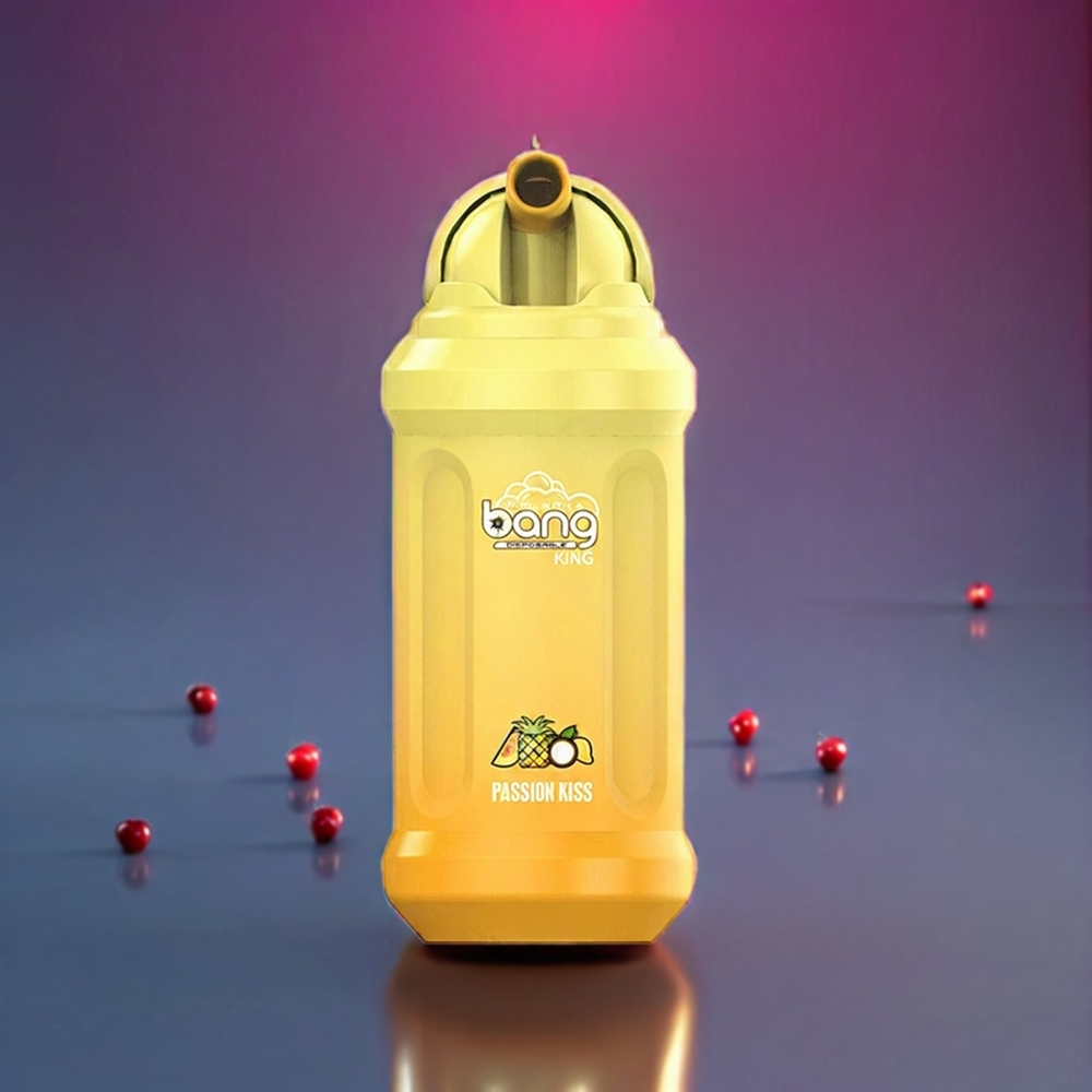 Bang King 12000 Puffs 23ml 650mAh Mesh Coil Disposable Vape Passion Kiss New Zealand Wholesale