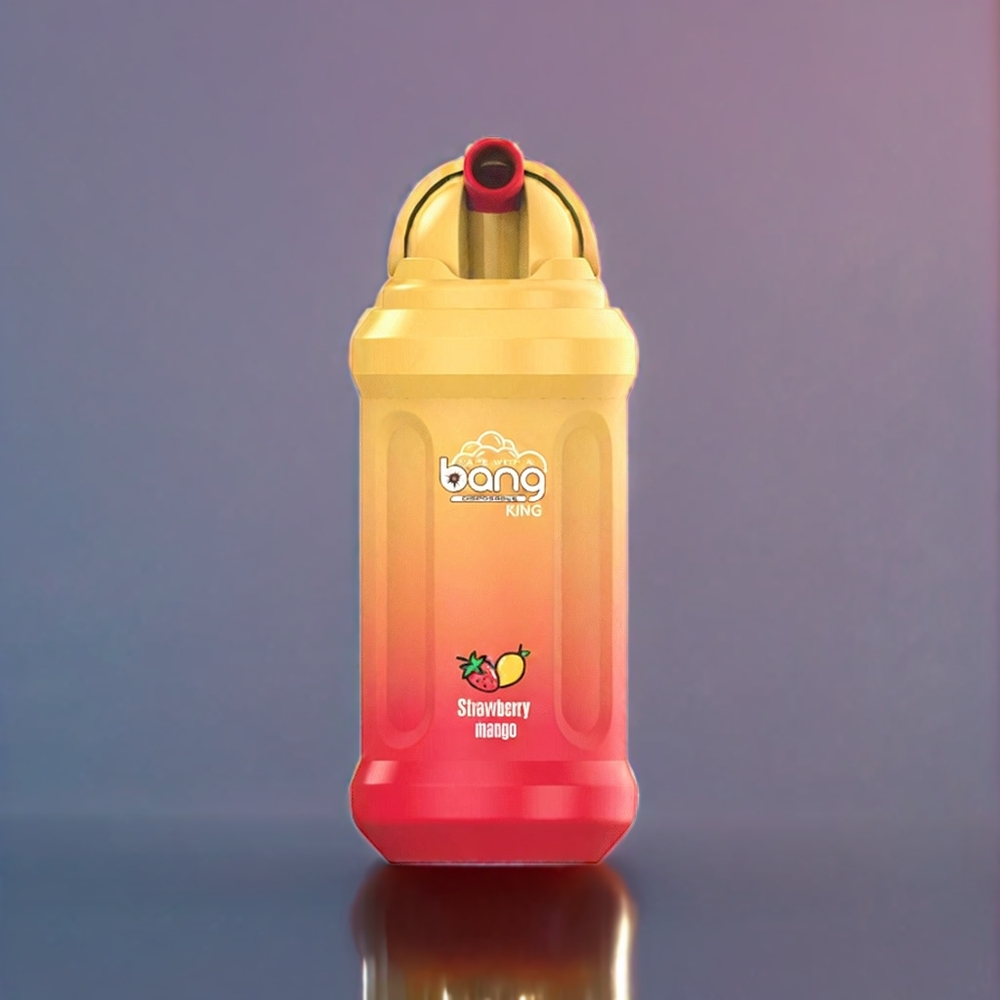 Bang King 12000 Puffs 23ml 650mAh Mesh Coil Strawberry Mango New Zealand Wholesale