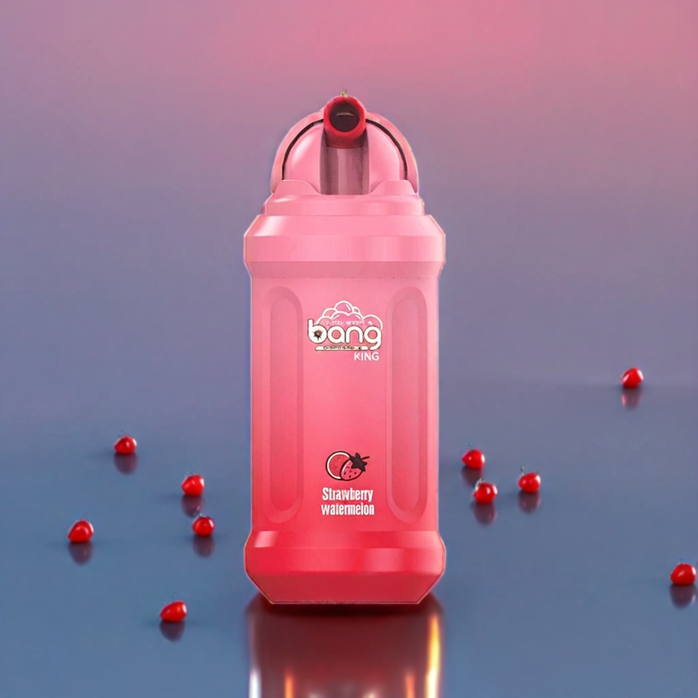 Bang King 12000 Puffs 23ml 650mAh Mesh Coil Strawberry Watermelon Disposable Vape New Zealand Wholesale
