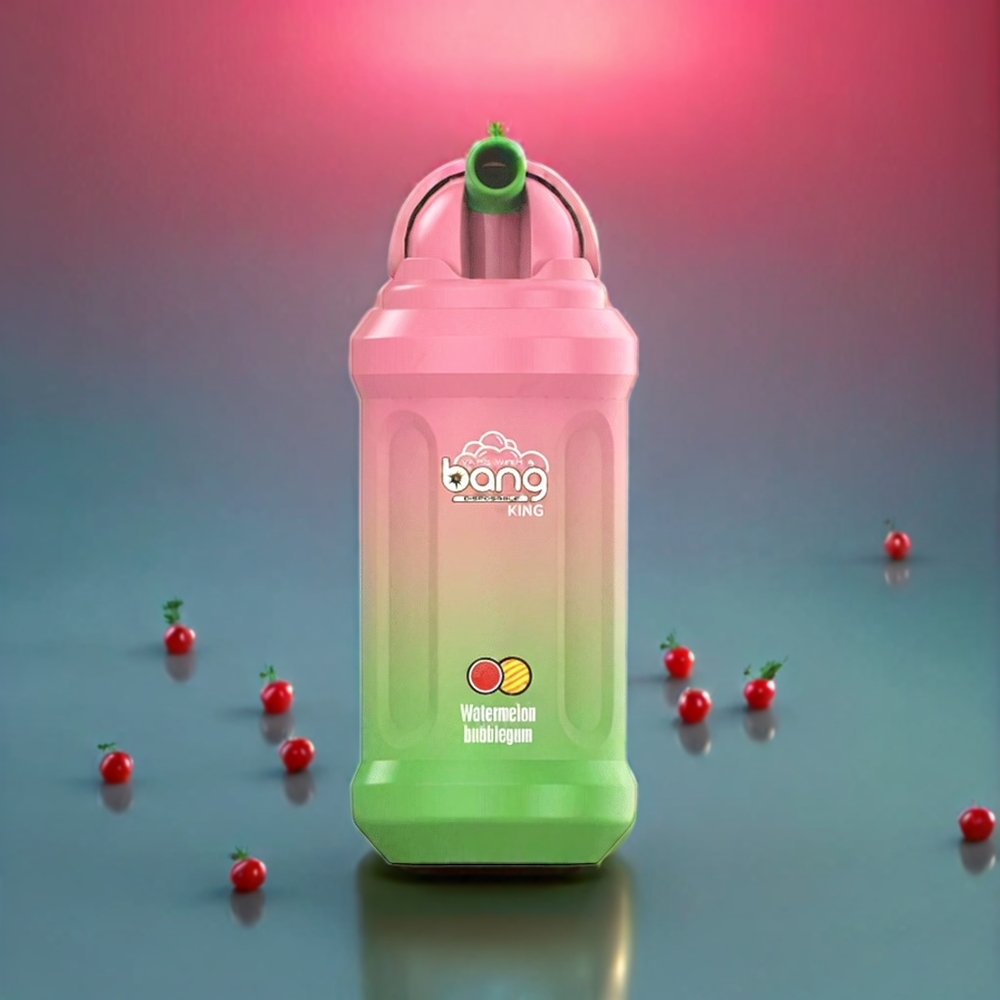 Bang King 12000 Puffs 23ml 650mAh Mesh Coil Watermelon Bubblegum Disposable Vape New Zealand Wholesale