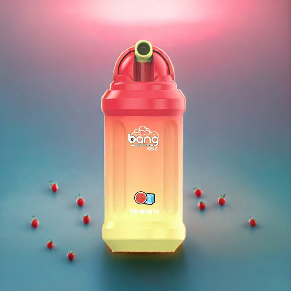 Bang King 12000 Puffs 23ml 650mAh Mesh Coil Watermelon Ice Disposable Vape New Zealand Wholesale