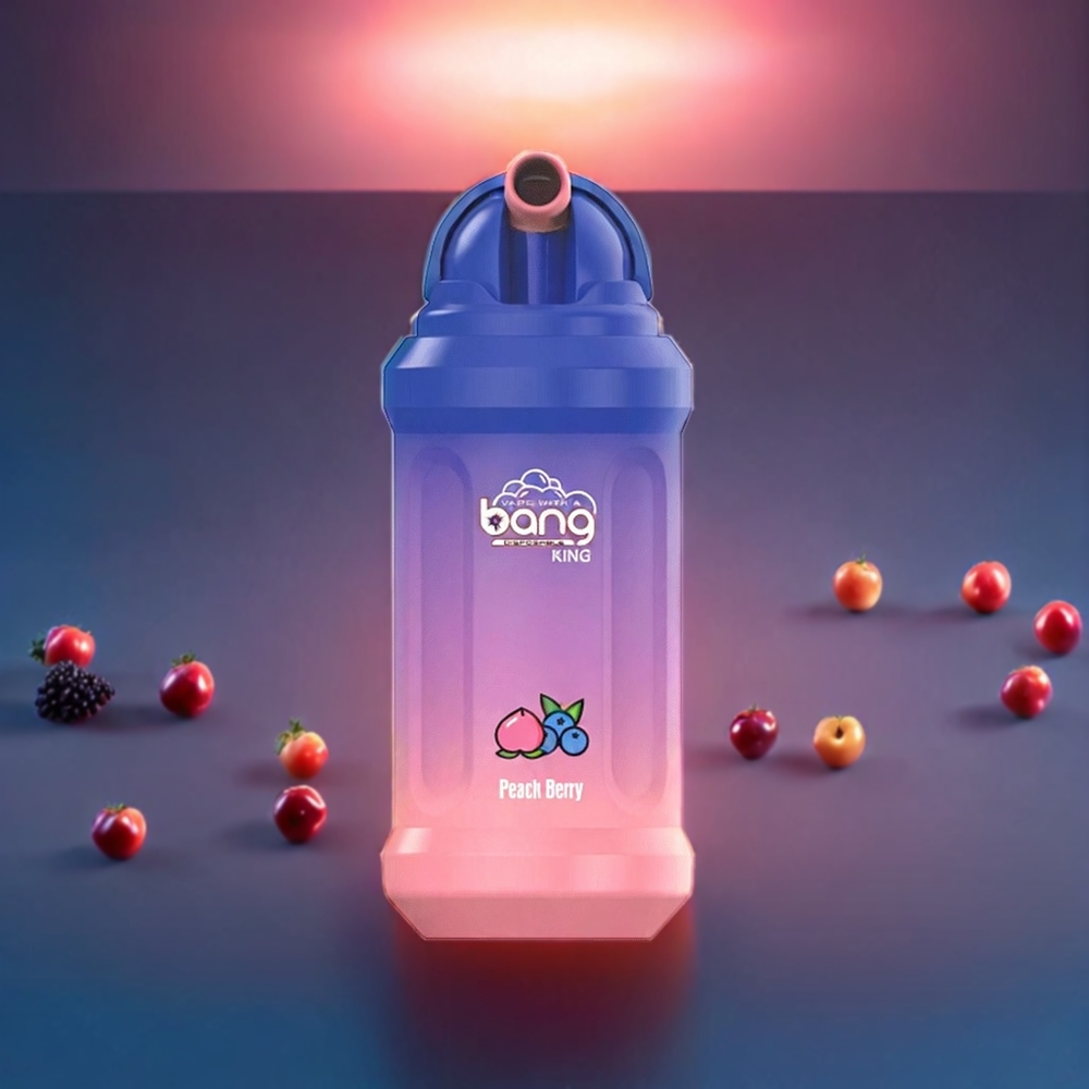 Bang King 12000 Puffs 23ml 650mAh Mesh New Zealand Wholesale Peach Berry Disposable Vape