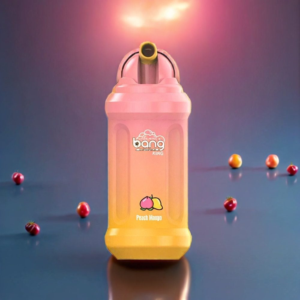Bang King 12000 Puffs 23ml 650mAh Peach Mango Disposable Vape New Zealand Wholesale