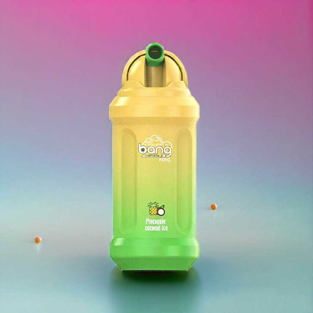 Bang King New Zealand Wholesale 12000 Puffs 23ml 650mAh Mesh 1.2Ohm Pineapple Coconut Ice Disposable Vape