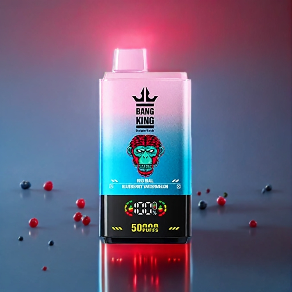 Bang King 50000 Disposable Vape New Zealand Wholesale Red Bull Blueberry Watermelon 50ml 850mAh Type-C