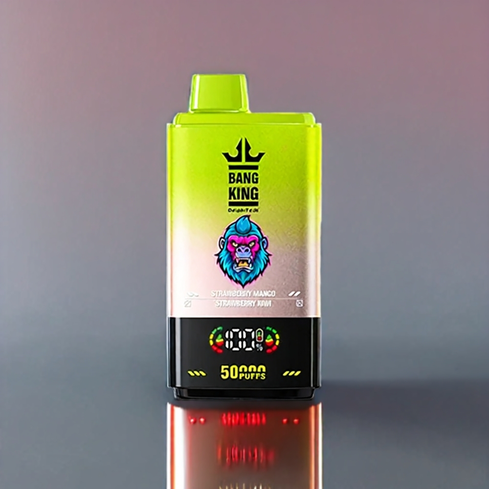Bang King 50000 Disposable Vape New Zealand Wholesale Strawberry Mango Strawberry Kiwi 50ml 850mAh Type-C