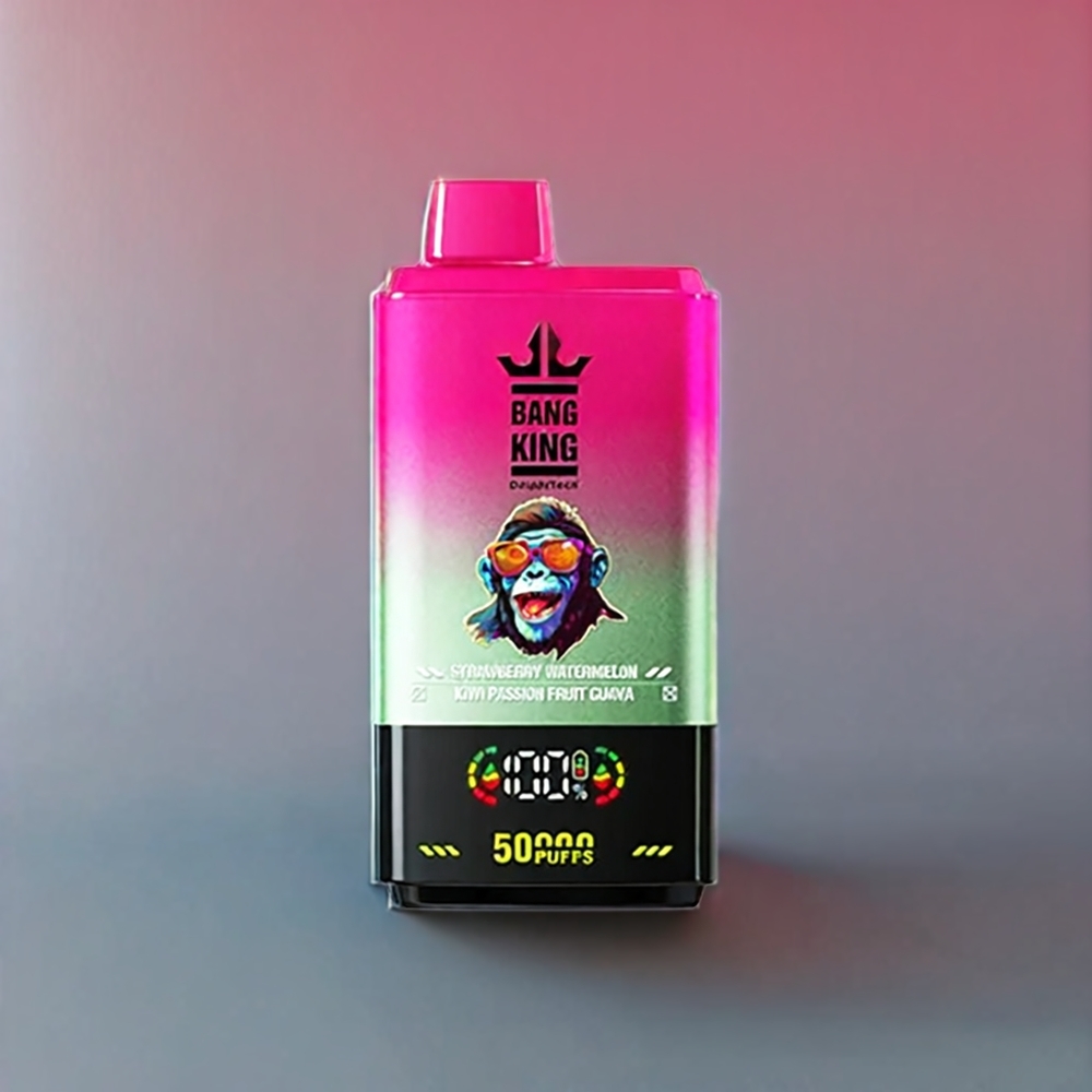 Bang King 50000 New Zealand Wholesale Disposable Vape Strawberry Watermelon Kiwi 50ml 850mAh Type-C