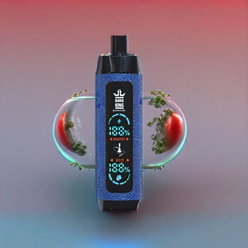 Bang King Shisha 25000 Puffs 30ml 650mAh Mesh Coil Type-C Watermelon Honeydew Passion Fruit New Zealand Wholesale