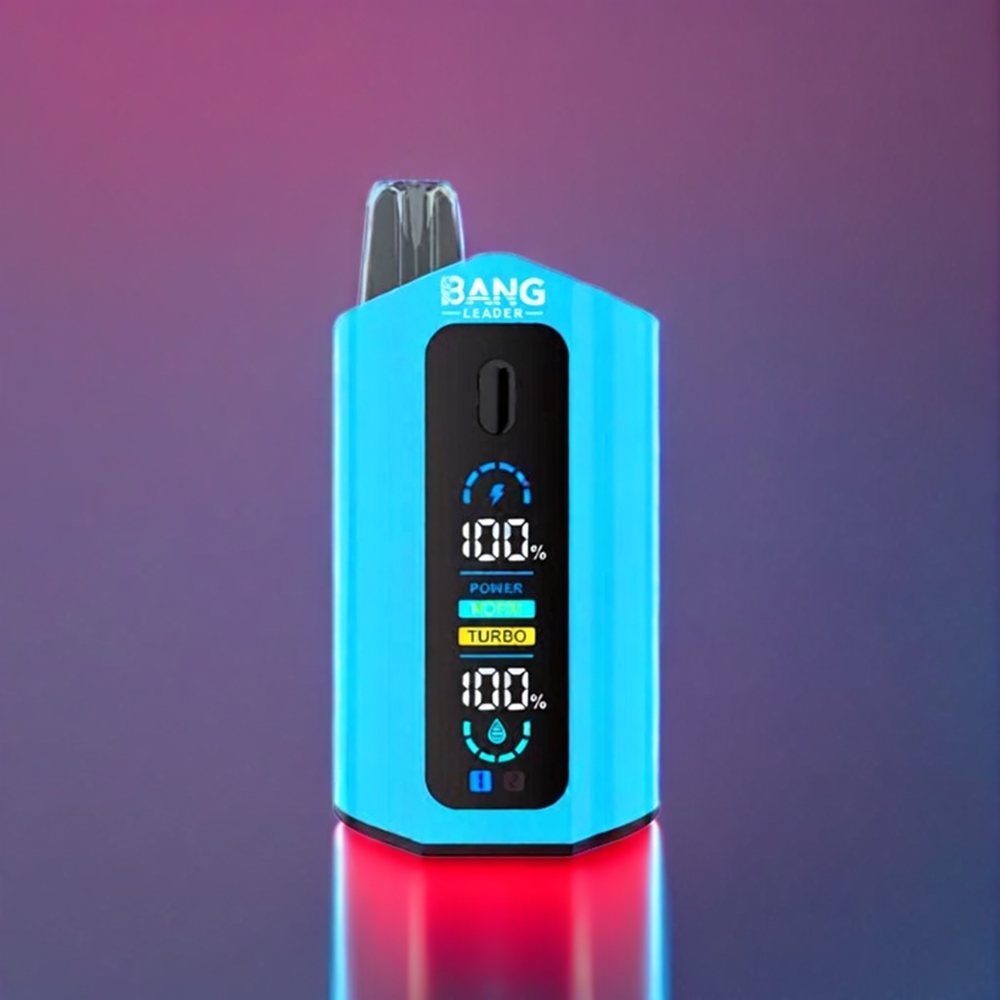 Bang Leader 50000 Puffs 13400mAh 36ml Type-C New Zealand Wholesale Disposable Vape Blueberry Sour Raspberry Blueberry
