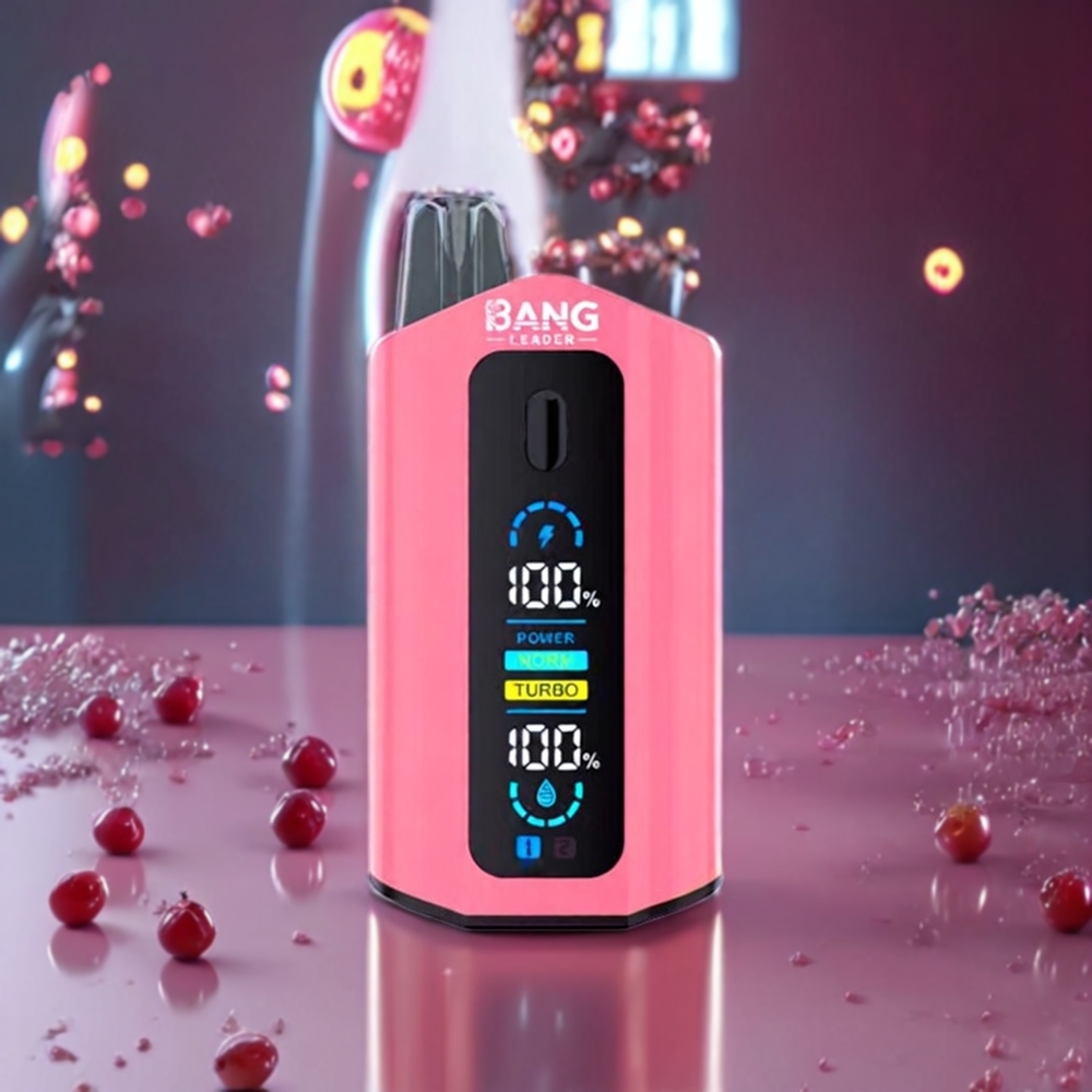 Bang Leader 50000 Puffs New Zealand Wholesale 13400mAh Type-C 36ml Cherry Cola Pink Lemonade Disposable Vape