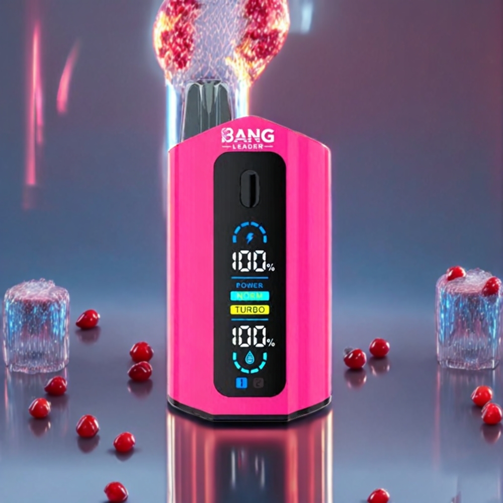 Bang Leader 50000 Puffs New Zealand Wholesale Disposable Vape 13400mAh 36ml 2-in-1 Blueberry Raspberry Lemonade Strawberry Raspberry Cherry Ice
