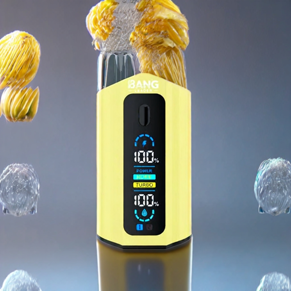 Bang Leader 50000 Puffs New Zealand Wholesale Disposable Vape Pineapple Passionfruit Pineapple Ice 13400mAh 36ml Type-C 2-in-1 Flavors