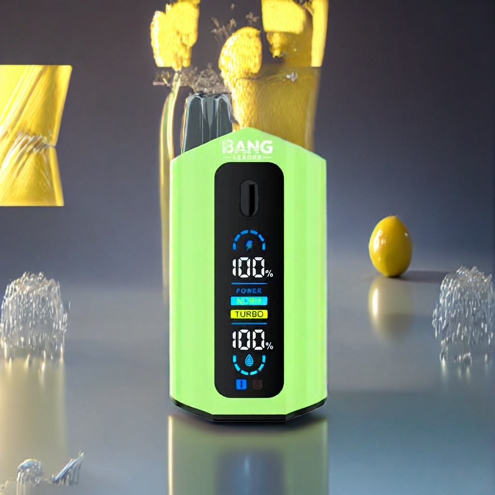 Bang Leader 50000 Puffs New Zealand Wholesale Disposable Vape - Sour Pineapple Lemonade Lemon Lime, 13400mAh Battery, 36ml E-liquid, Type-C Charging