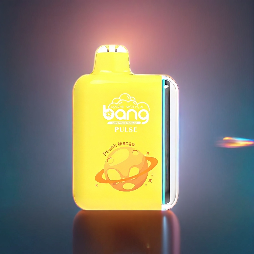 Bang Pulse 18000 Puffs Disposable Vape Peach Mango New Zealand Wholesale Type-C 650mAh 26ml Mesh 1.0ohm